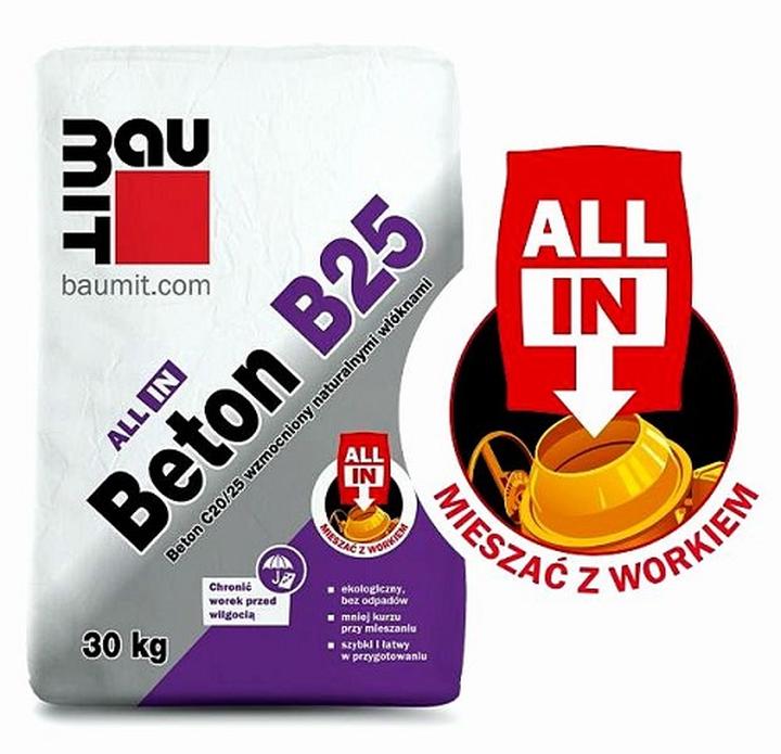 Czas schnięcia produktów Baumit B25