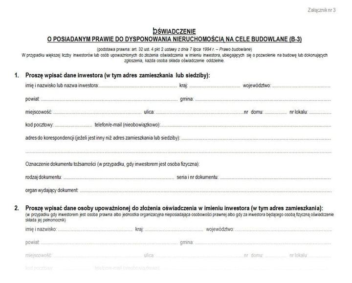 Dokumentacja do zgłoszenia budowy krok po kroku