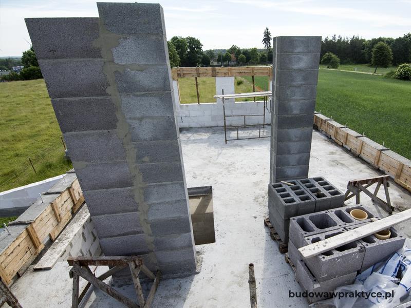 Fundament pod komin Schiedel