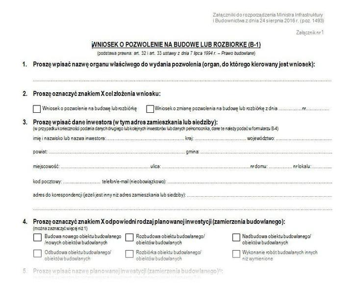 Krok po kroku pozwolenie na budowę