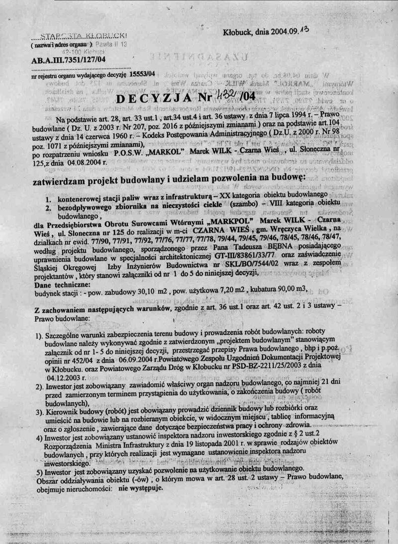 Czas oczekiwania na pozwolenie na budowę