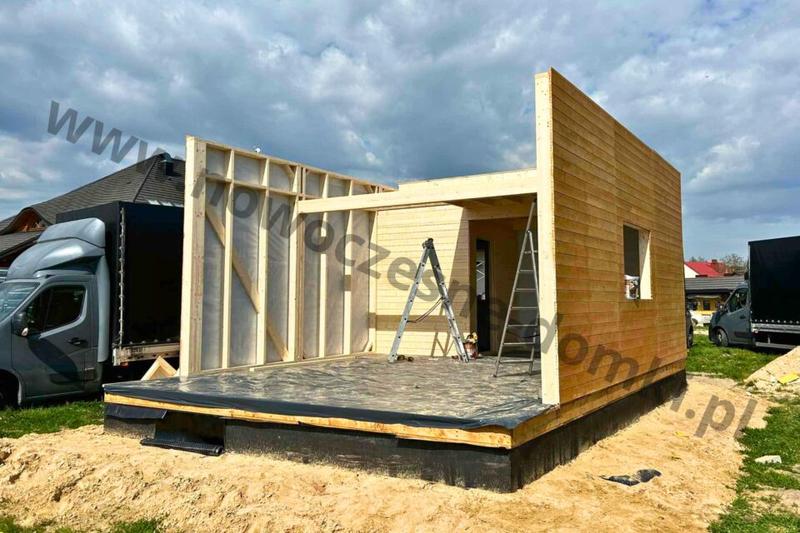 Lekki fundament pod dom drewniany