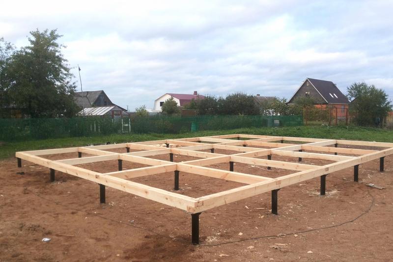 Rodzaje fundamentów dla domów drewnianych