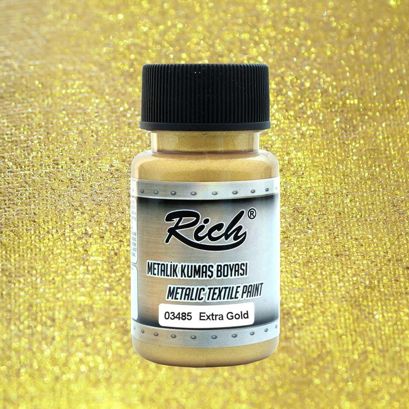 Składniki i proporcje złotej farby