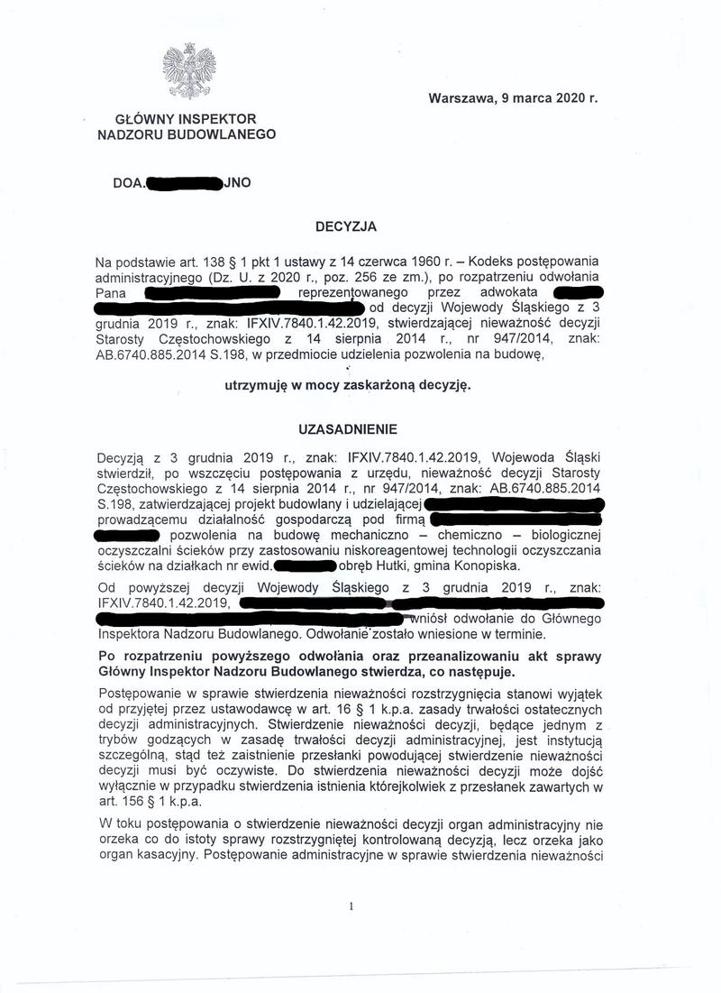 Terminy wydania decyzji budowlanej