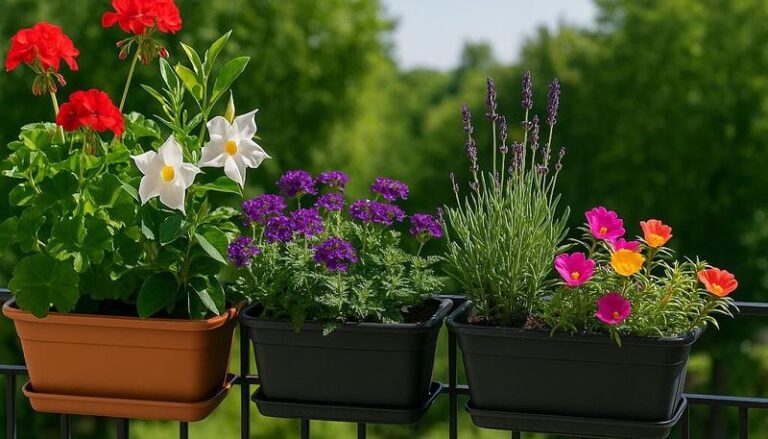 Kreatywne pomysły na to, co posadzić na balkonie w maju