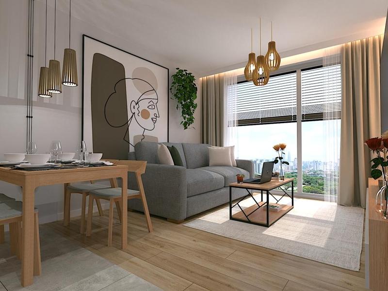 Optyczne powiększenie wnętrza