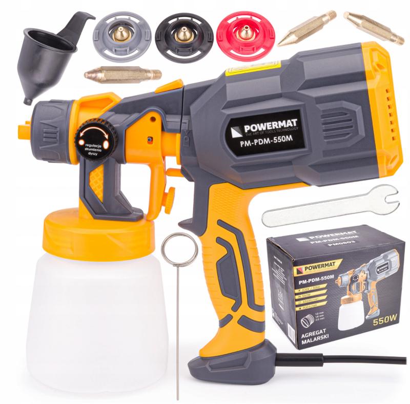 Wybór pistoletu do farb akrylowych