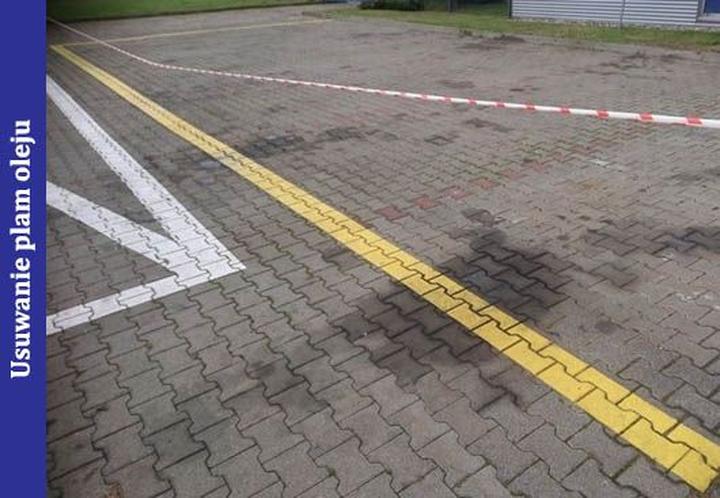 Czyszczenie kostki brukowej