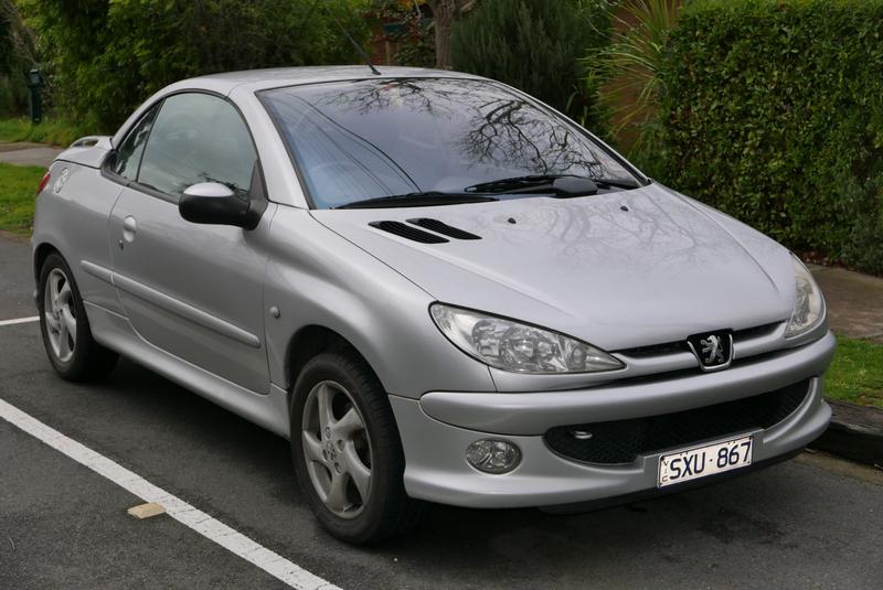 Problemy z dachem Peugeot 206 CC