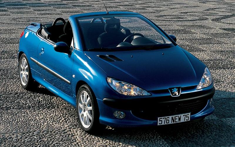 Złożenie dachu Peugeot 206 CC
