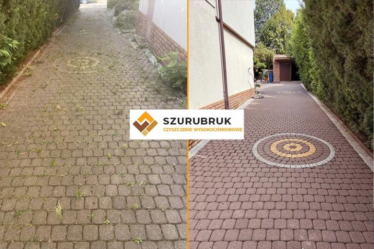 Skuteczne metody na to, jak wymyć kostkę brukową i przywrócić jej blask
