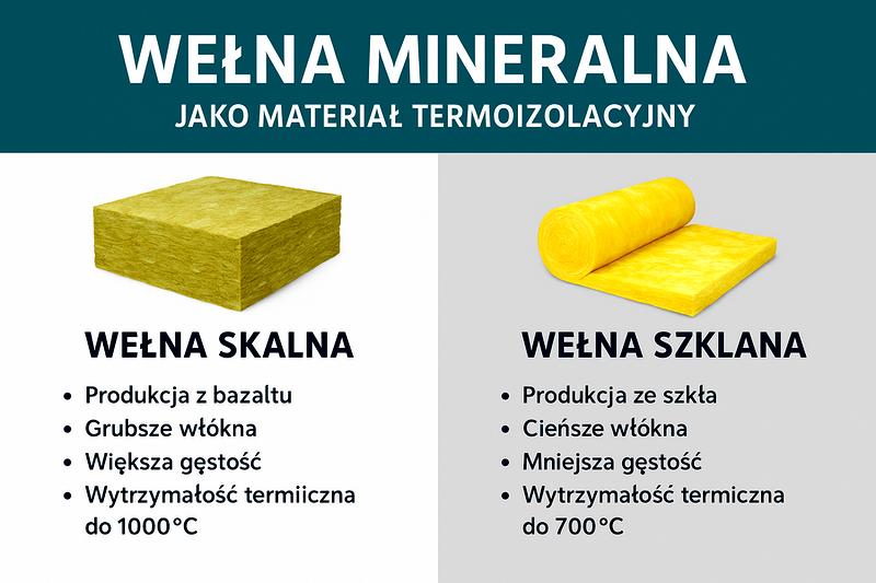 Wełna mineralna na poddasze